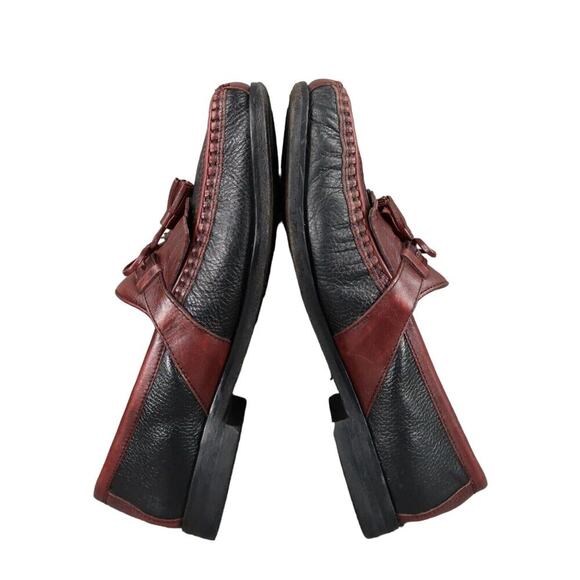 Johnston & Murphy Shoes Mens 10 Loafers Tassel Fringe Moccasin Leather Classic main image 7